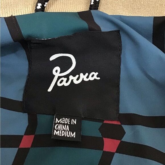 Parra Anxious Dog Jacket Tan Bomber Jackets Size Medium - Picture 2 of 16